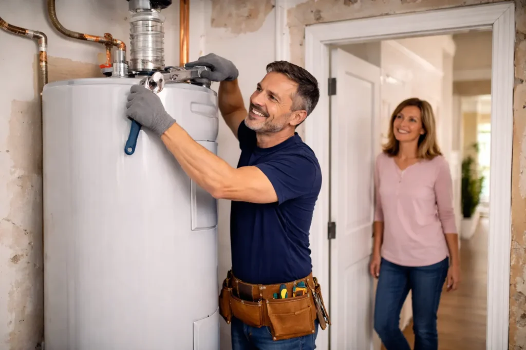 handyman waterheater